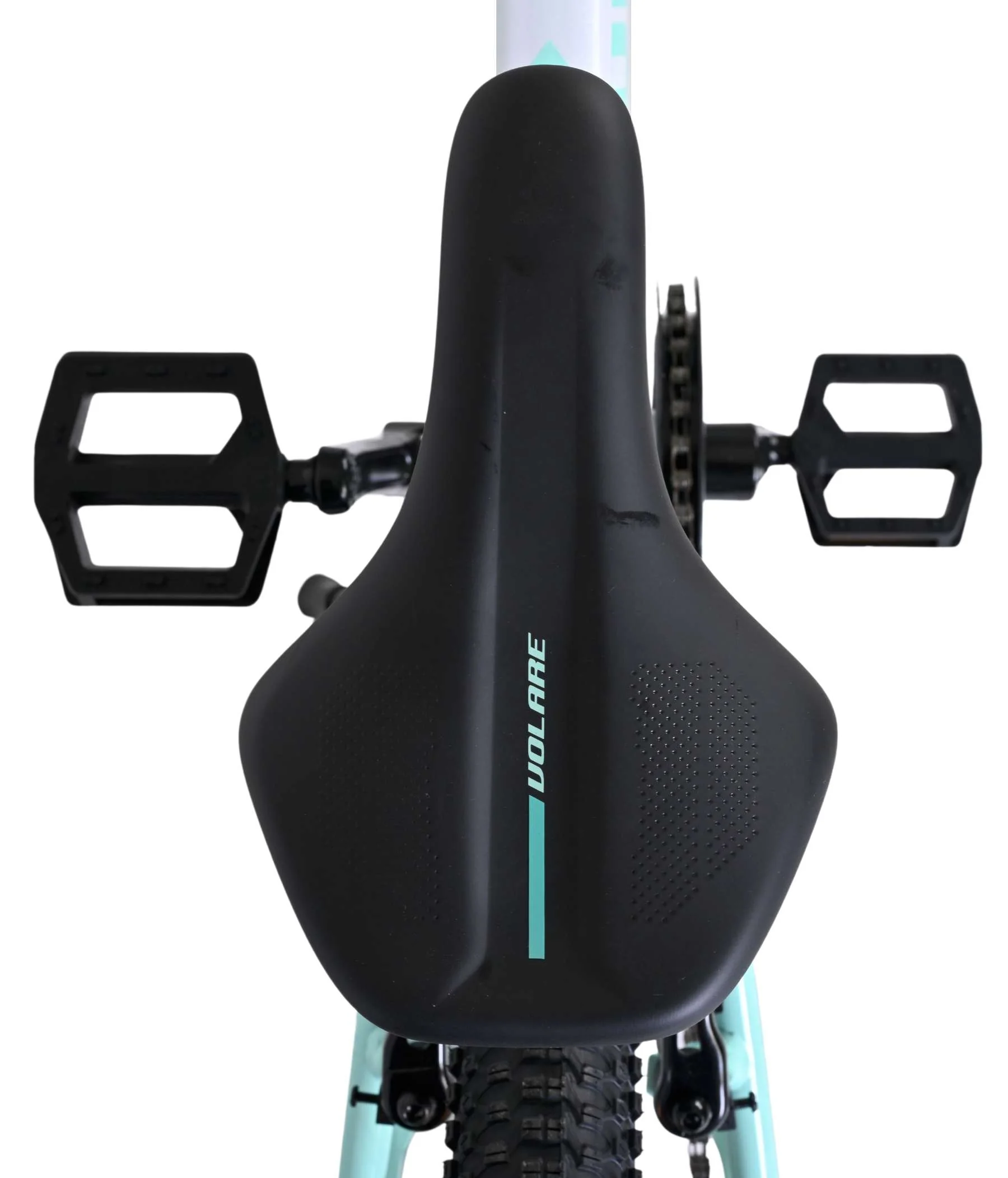 Volare Boost Kinderfiets - 20 inch - 7 Speed - Wit/Mintgroen - Image 5