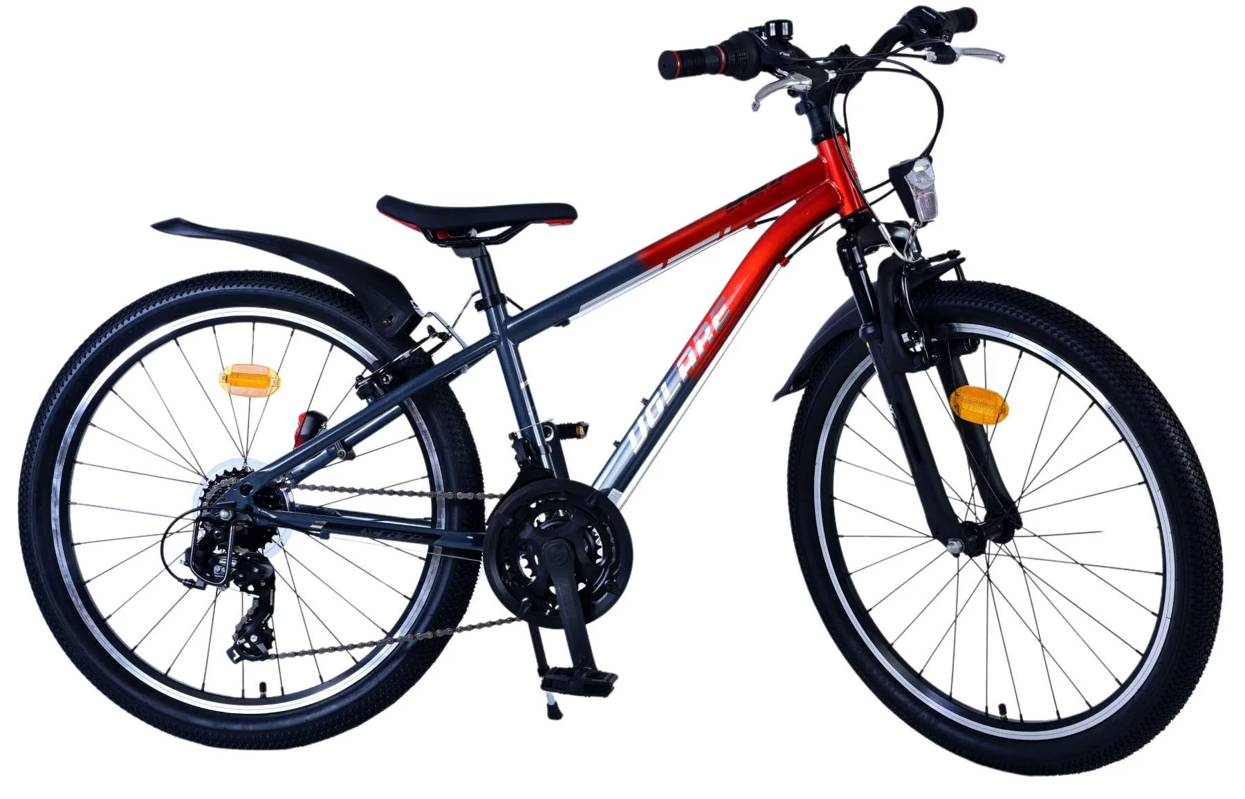 Volare XC Race Kinderfiets - 24 inch - 21 speed - Rood/Grijs - Image 11