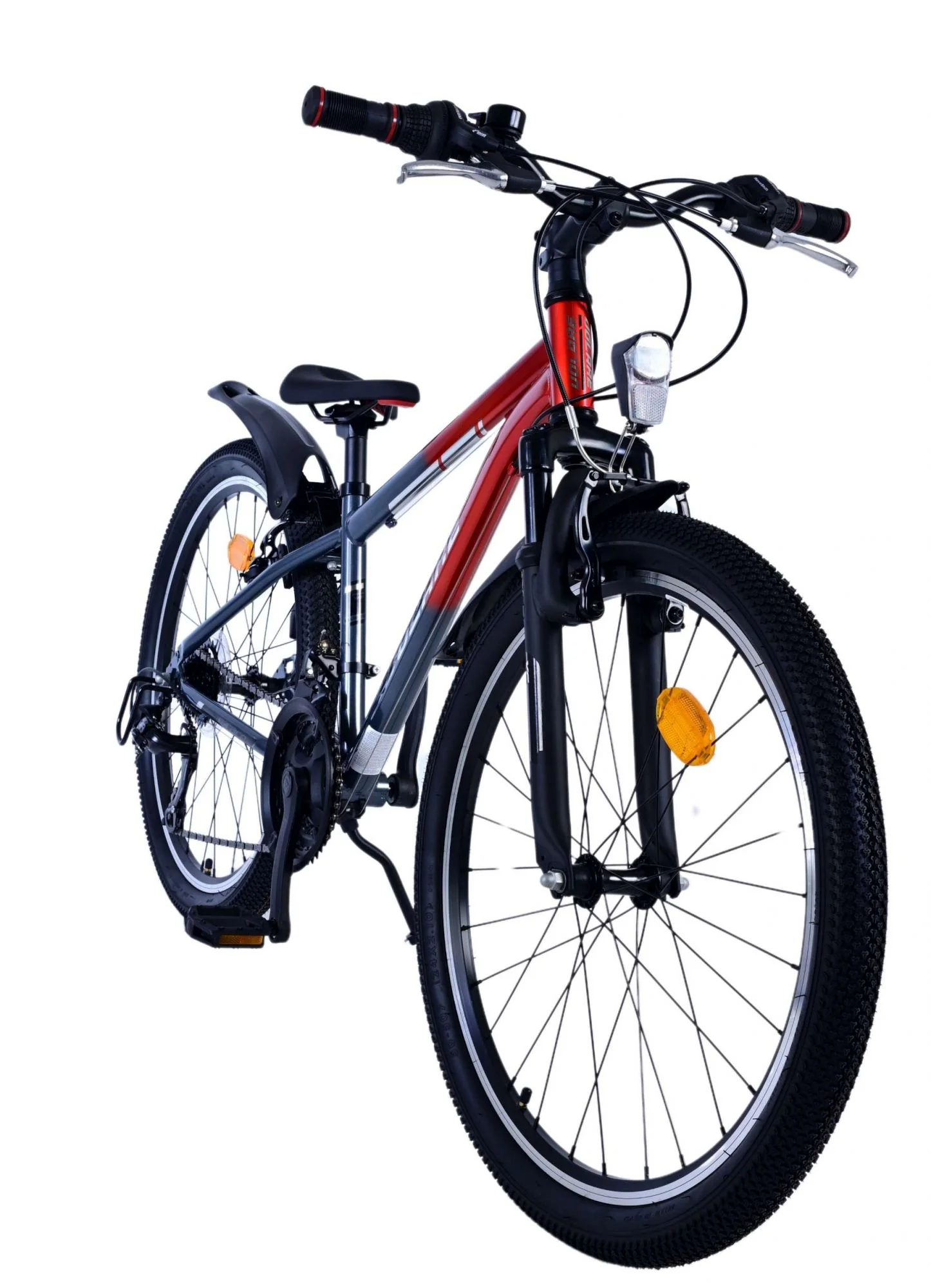 Volare XC Race Kinderfiets - 24 inch - 21 speed - Rood/Grijs - Image 6