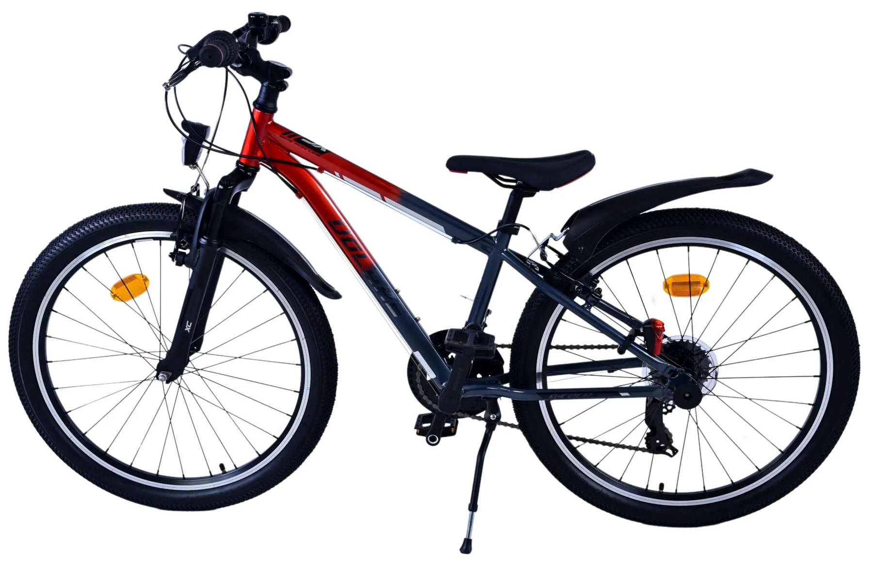 Volare XC Race Kinderfiets - 24 inch - 21 speed - Rood/Grijs - Image 8