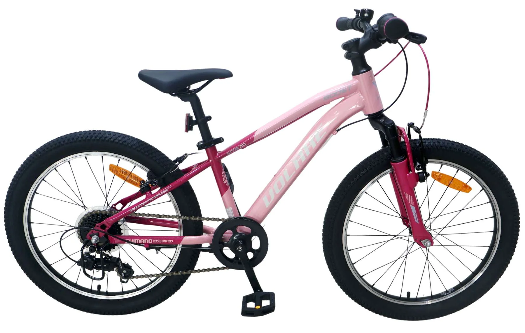 Volare Boost Kinderfiets - 24 inch - 21 Speed - Roze