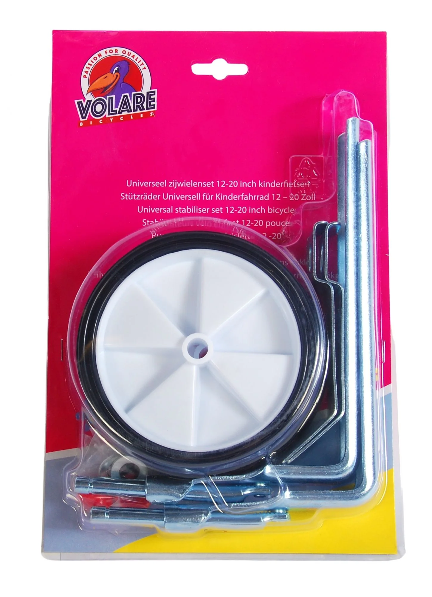 Volare Zijwieltjes - 2 stuks - Kinderfiets - Universeel