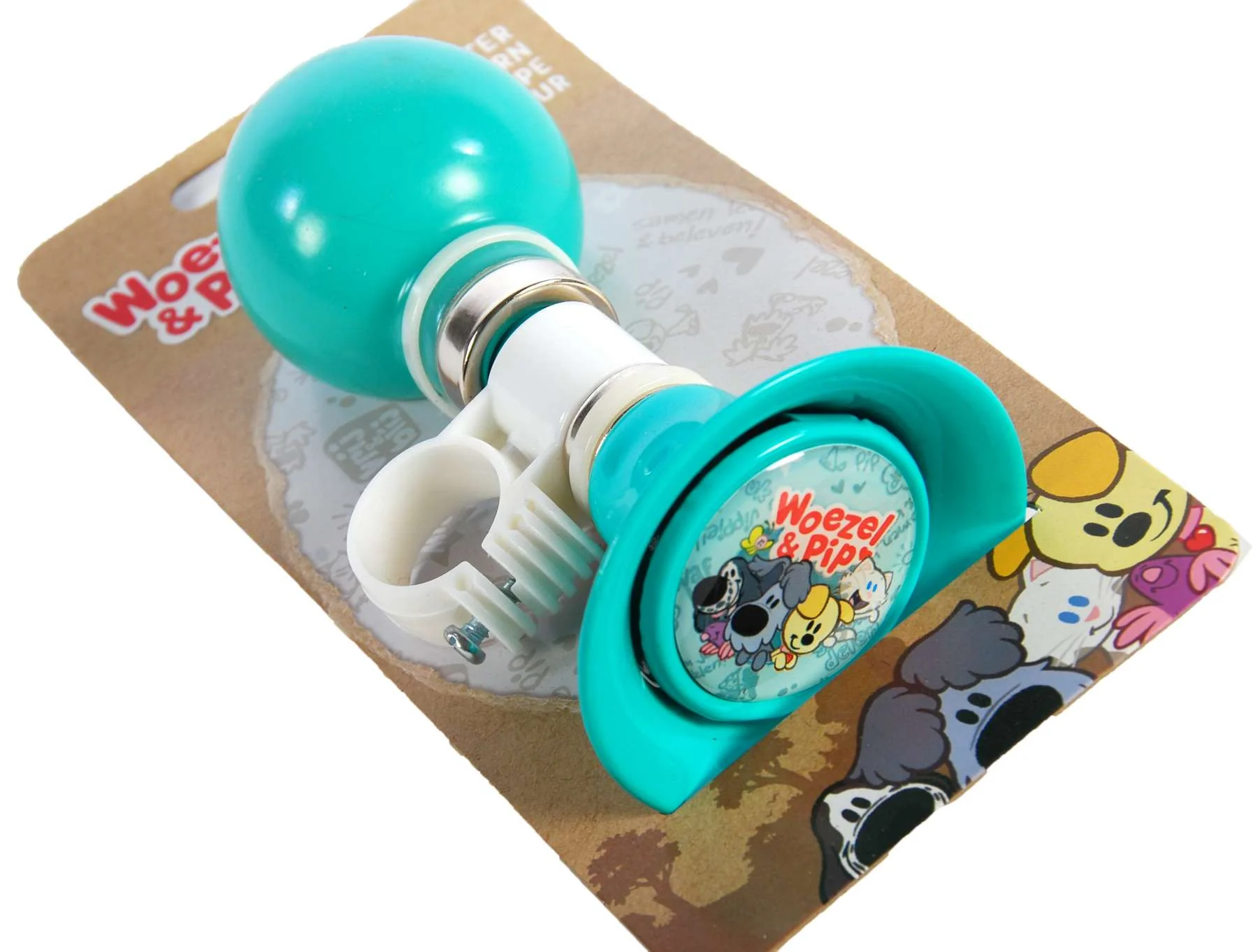 Woezel & Pip Fietstoeter - Kinderen - Mint Blauw - Image 3