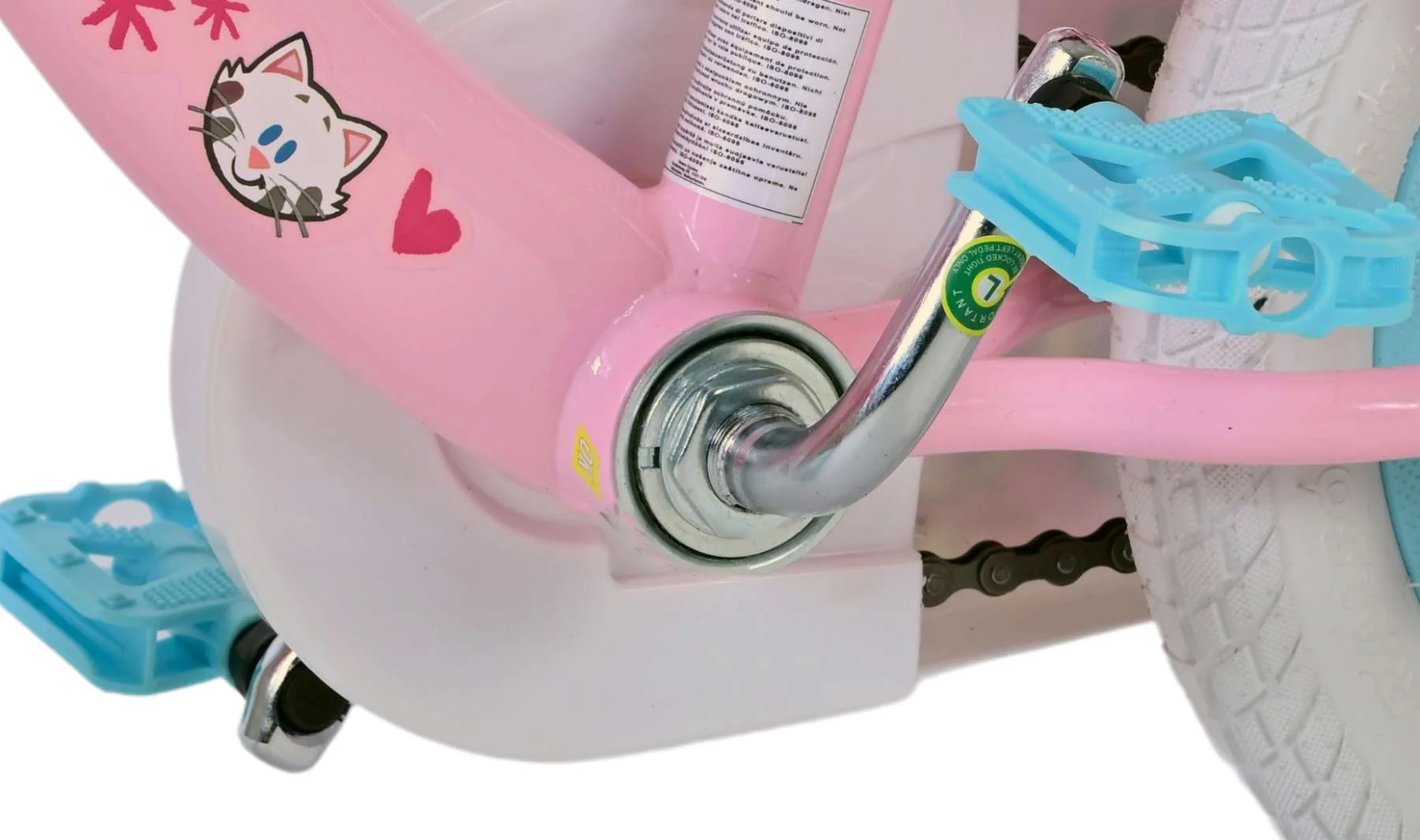 Woezel & Pip Kinderfiets - Meisjes - 12 inch - Roze - Image 10